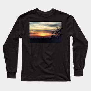 Wild Grasses at Sunset Long Sleeve T-Shirt